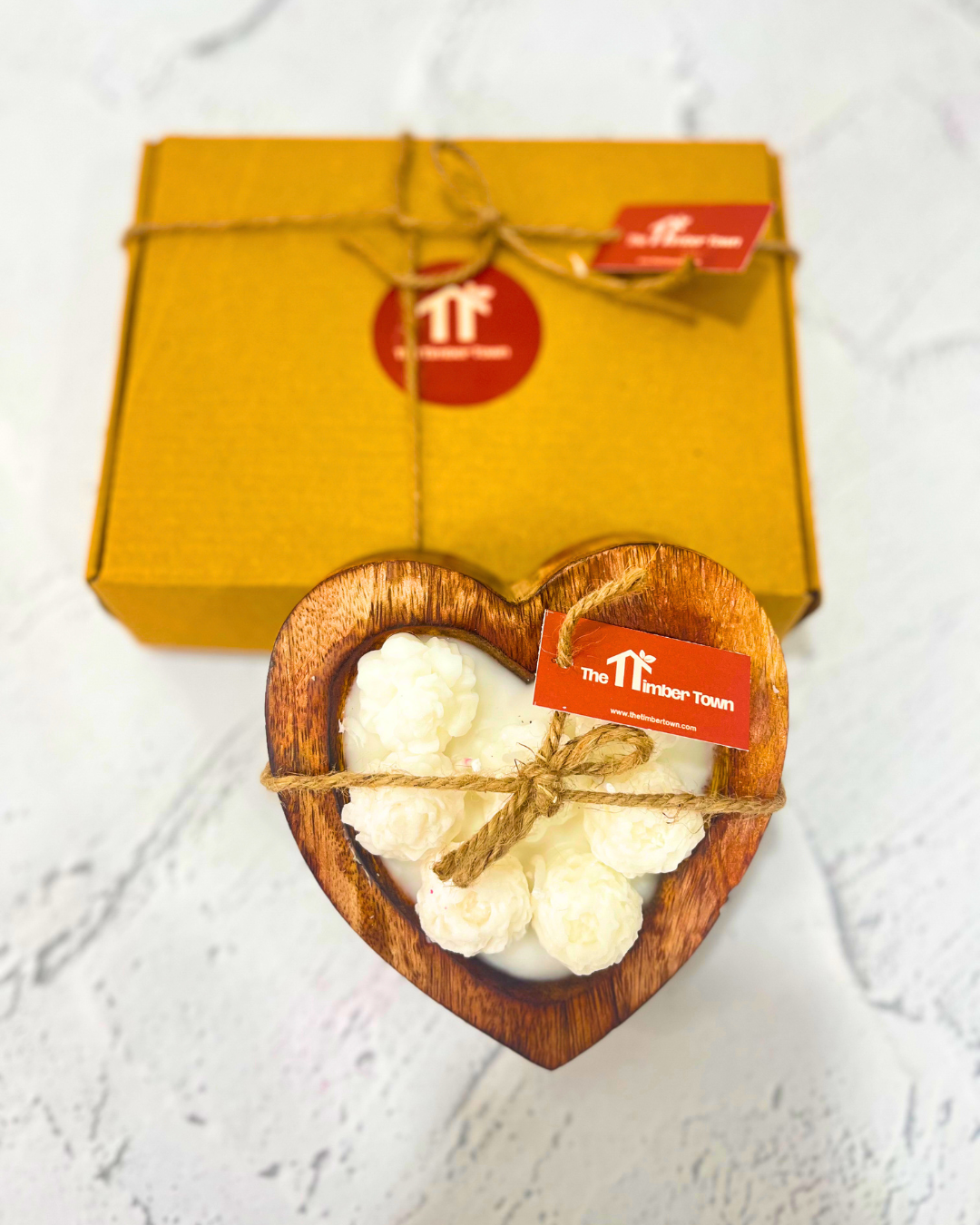 Blossom White Heart - Image 5