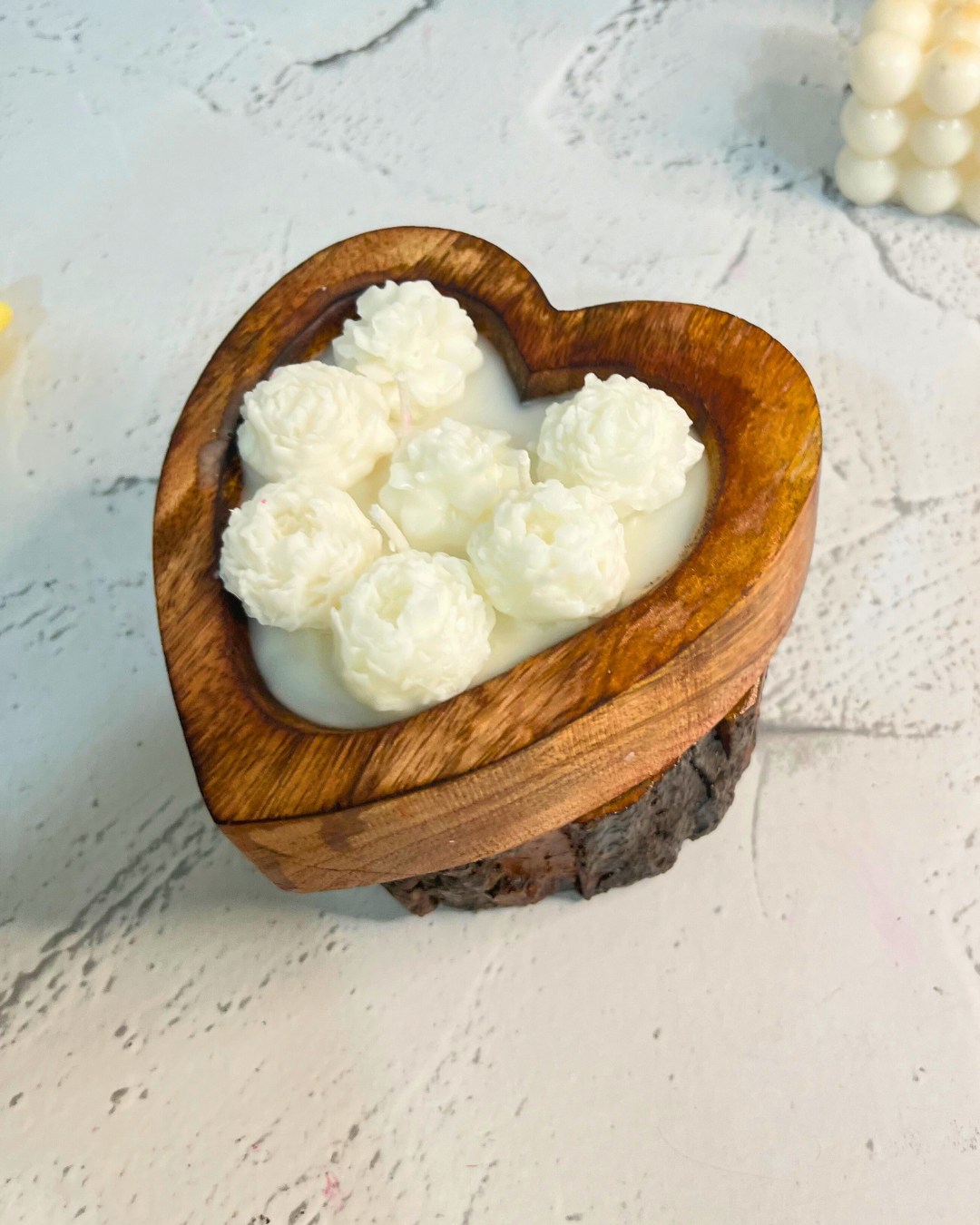 Blossom White Heart - Image 2